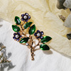 Plant lamp, brooch, accessory lapel pin, factory direct supply