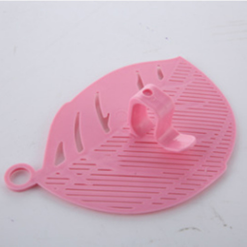Snap-on leaf-shaped drain board for fruit and vegetable noodles plastic filter block rice rinser 4 colors