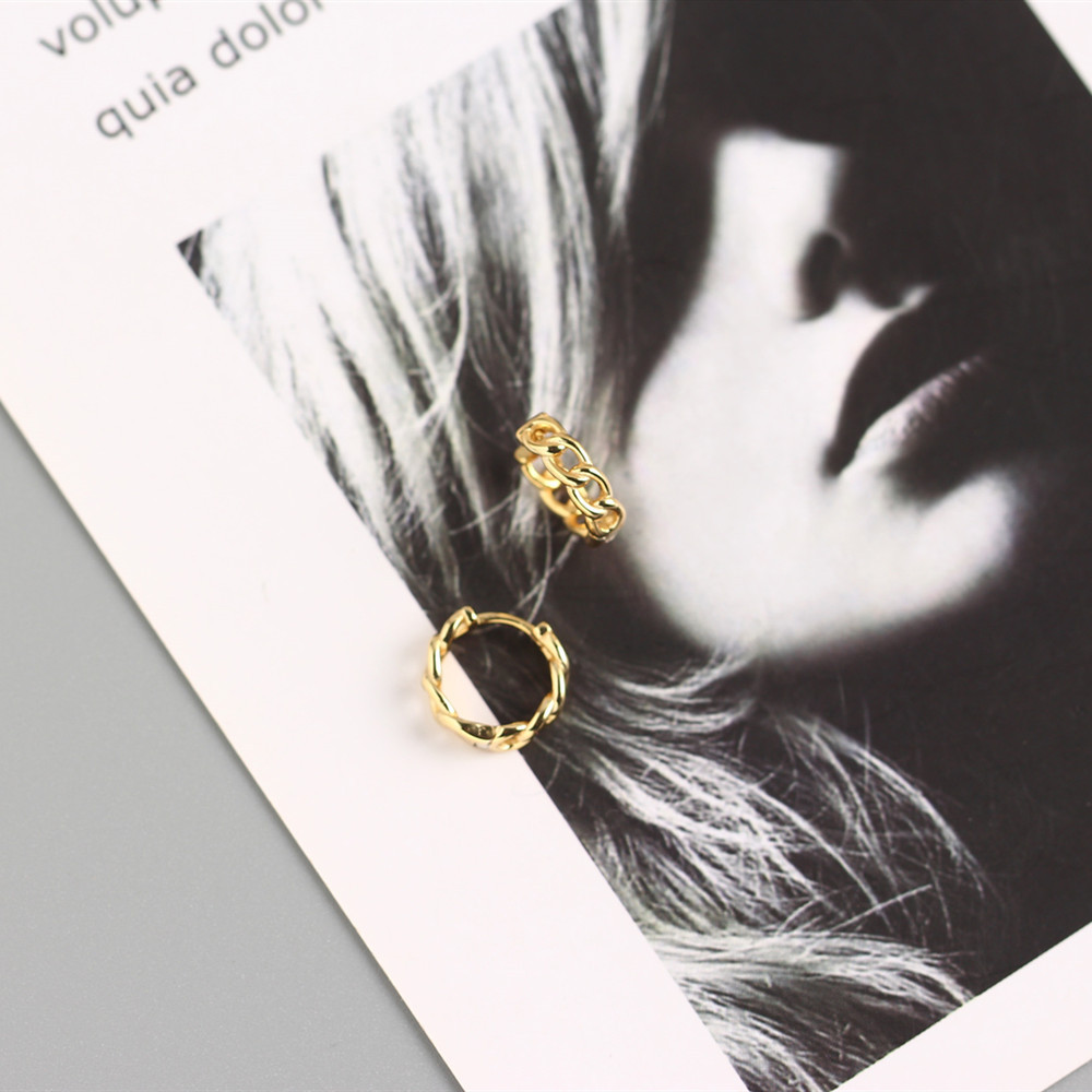 Geometric Fashion No Inlaid Plating Earrings display picture 9