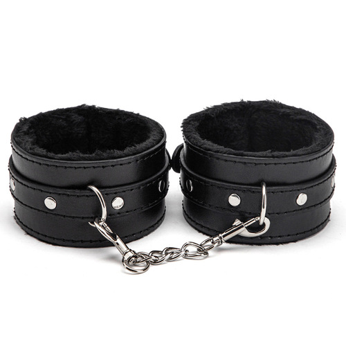 Erotic Products Couples Bed Binding Handcuffs Foot Cuffs Restraint Cross Stuffed 3-Piece Set Adult Women's Products 