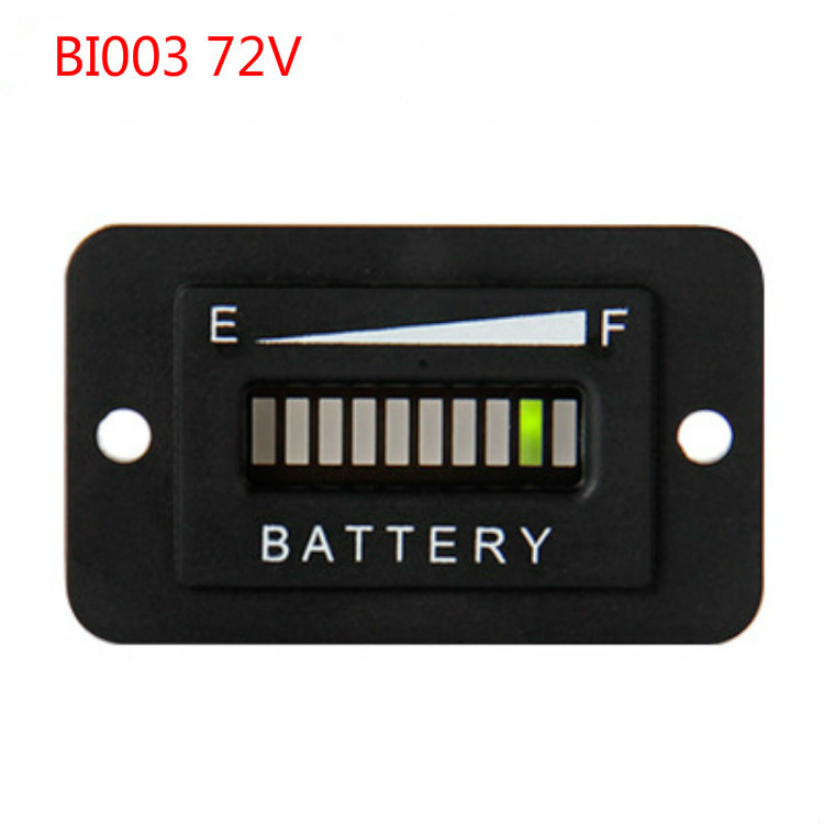BI003 72V 铅酸蓄电池 电动车高尔夫车电量表 Battery indicator