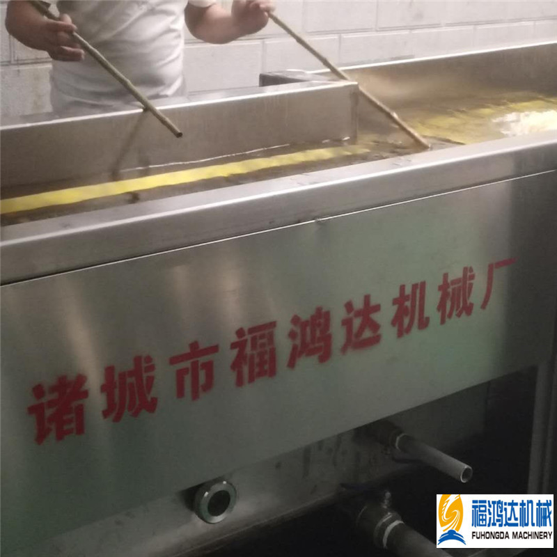 炸馓子机器厂家 隧道式馓子油炸流水线型号 全自动馓子油炸机