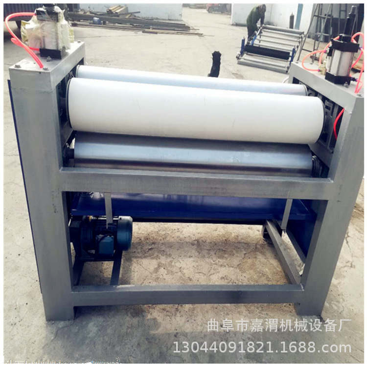 小型自动涂胶机 单双面多层板上胶机 多功能板材单木皮滚胶机报价