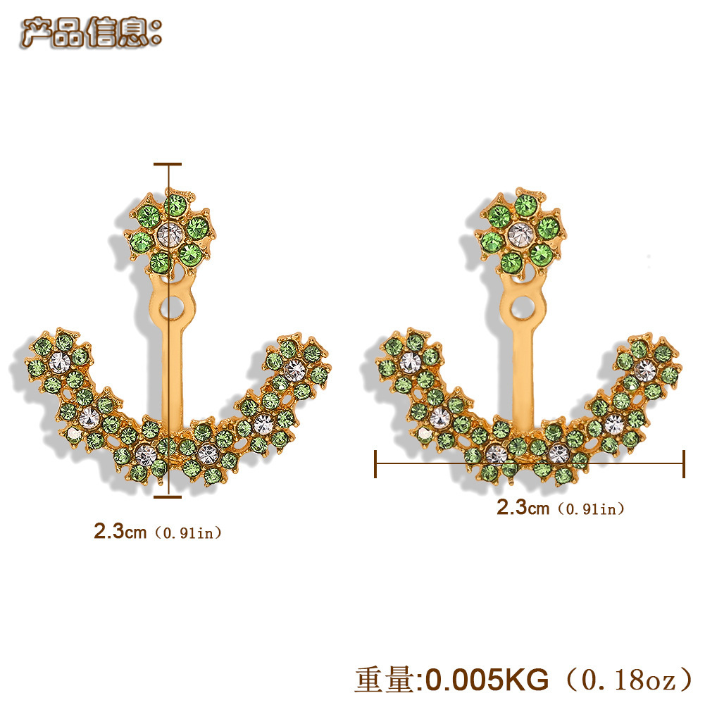 Fashion Cupid Arrow Shape Dual Earring Jewelry display picture 1
