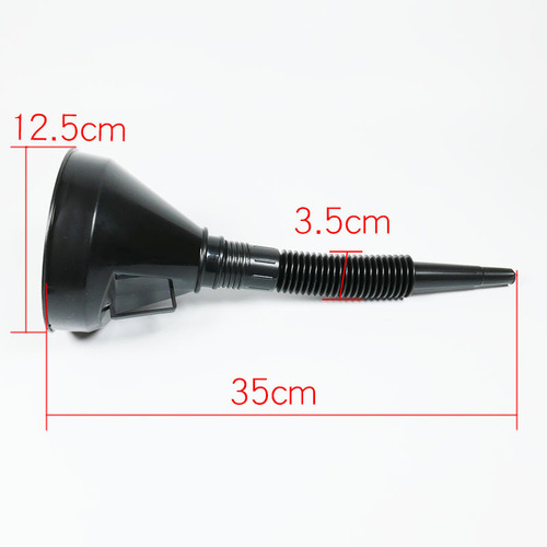 Special refueling funnel with filter for cars and motorcycles, plus gasoline and engine oil telescopic hose, multifunctional plastic funnel