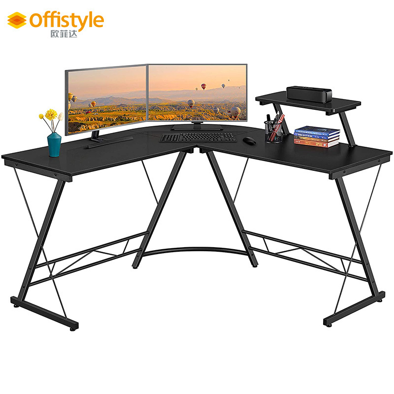 常州直销L型转角桌墙角桌转角电脑桌可家用办公桌写字桌量大重优