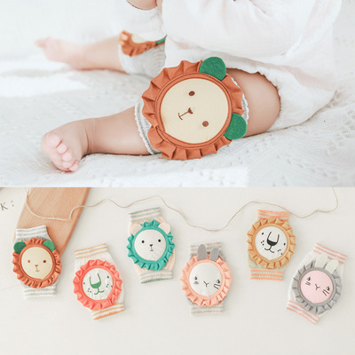 2020 new pattern Spring and summer baby Knee pads three-dimensional Cartoon Mesh baby Toddler crawl knee smart cover