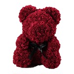 Роуз медвежонок подарок Коробка 40 см пена Цветочный физ роз Медведь вечная жизнь цветок медвежонок роза Медведь завод оптовая торговля