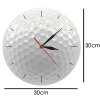 Golf's round wall clock clock clock golf club's sports hanging bell bell