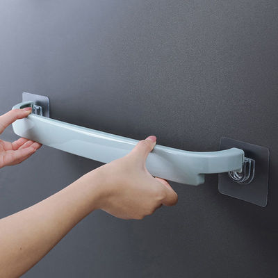 免打孔毛巾架单层壁挂式厨房卫生间毛巾杆卫浴挂件无痕毛巾架