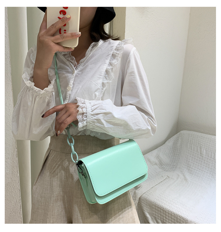 135g Weight Polyester Lining Material Magnetic Buckle Closure Type Single Shoulder Strap Strap Type Crossbody Bag Bags Type Casual, Street Occasion Pu Leather Material Solid Color Pattern All Seasons Season Women's Gender Vintage Style, Classic Style Style Medium Size Women's Medium Pu Leather Solid Color Vintage Style Classic Style Magnetic Buckle Crossbody Bag 9