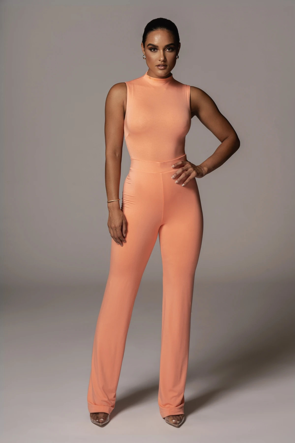 solid Color Bottoming Jumpsuit NSFD31164