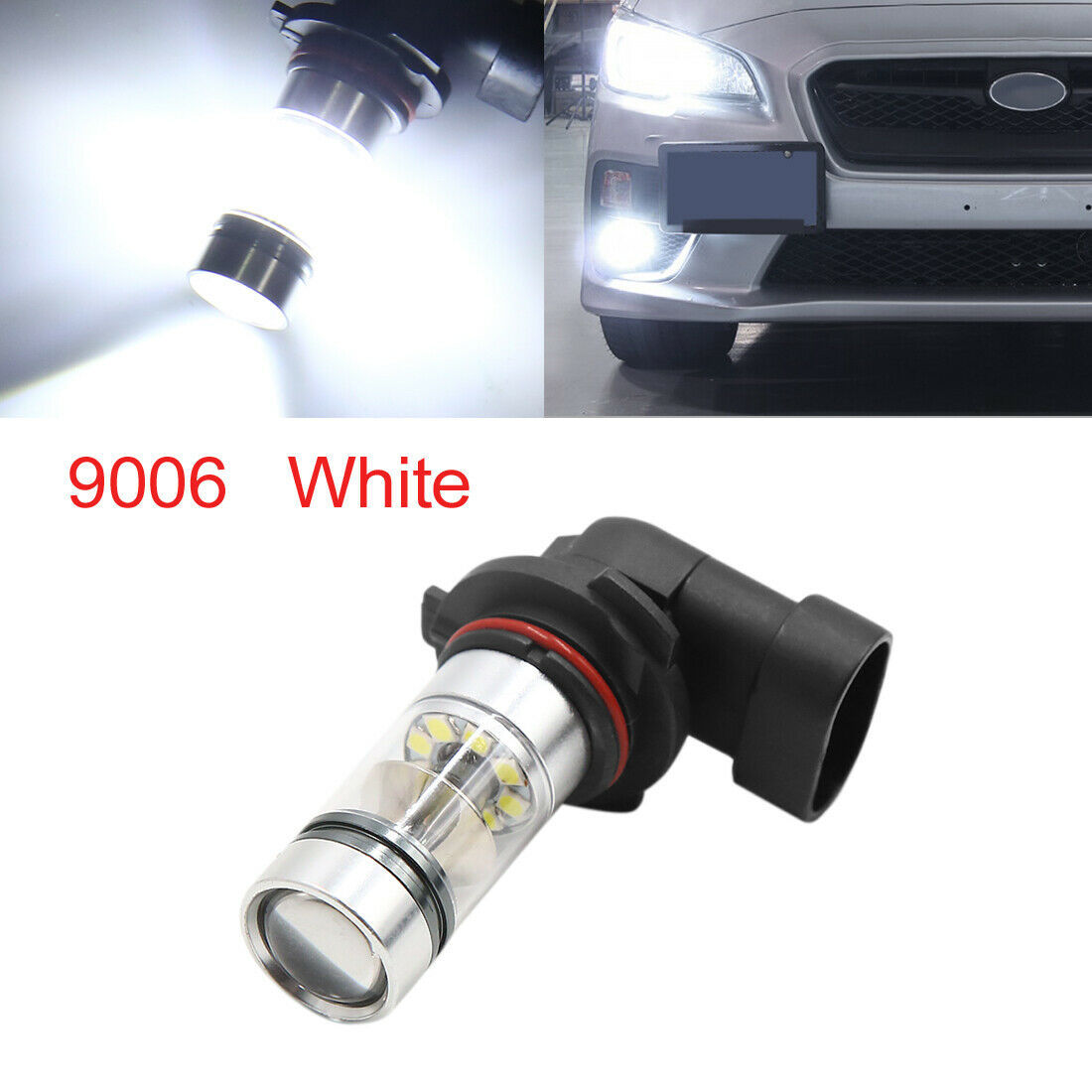 Lámpara de niebla 100W 9006 / HB4 3030 20SMD lámpara de conducción de automóviles lámpara de niebla diurna luz de alto lumen image 1