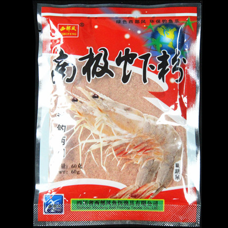 西部风 南极虾粉 60g 鱼饵饵料添加剂