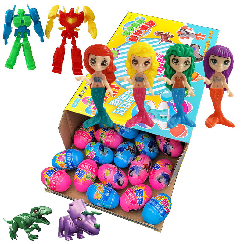 Eggshell dismantling experts Zhiqu assembled building blocks parent-child interactive small toys children's cartoon educational blind eggs