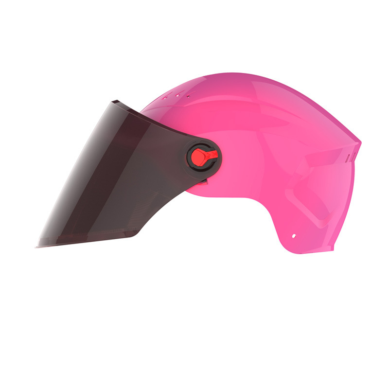 Nuevo casco de ciclismo eléctrico, casco de motocicleta, casco de verano para hombres y mujeres, stock de una pieza