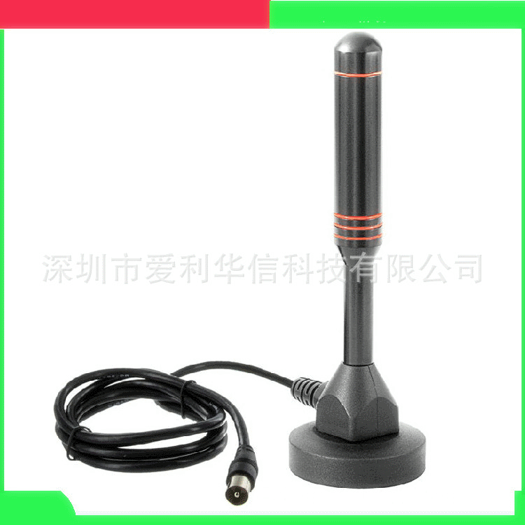 跨境热销厂家供应外贸出口dvb-t天线高清电视天线机顶盒车载天线