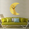 Creative Big Moon Star Wall Zhong Yay Mirror DIY Mirror Holding Clock Personalized Living Room bedroom Wall Clock