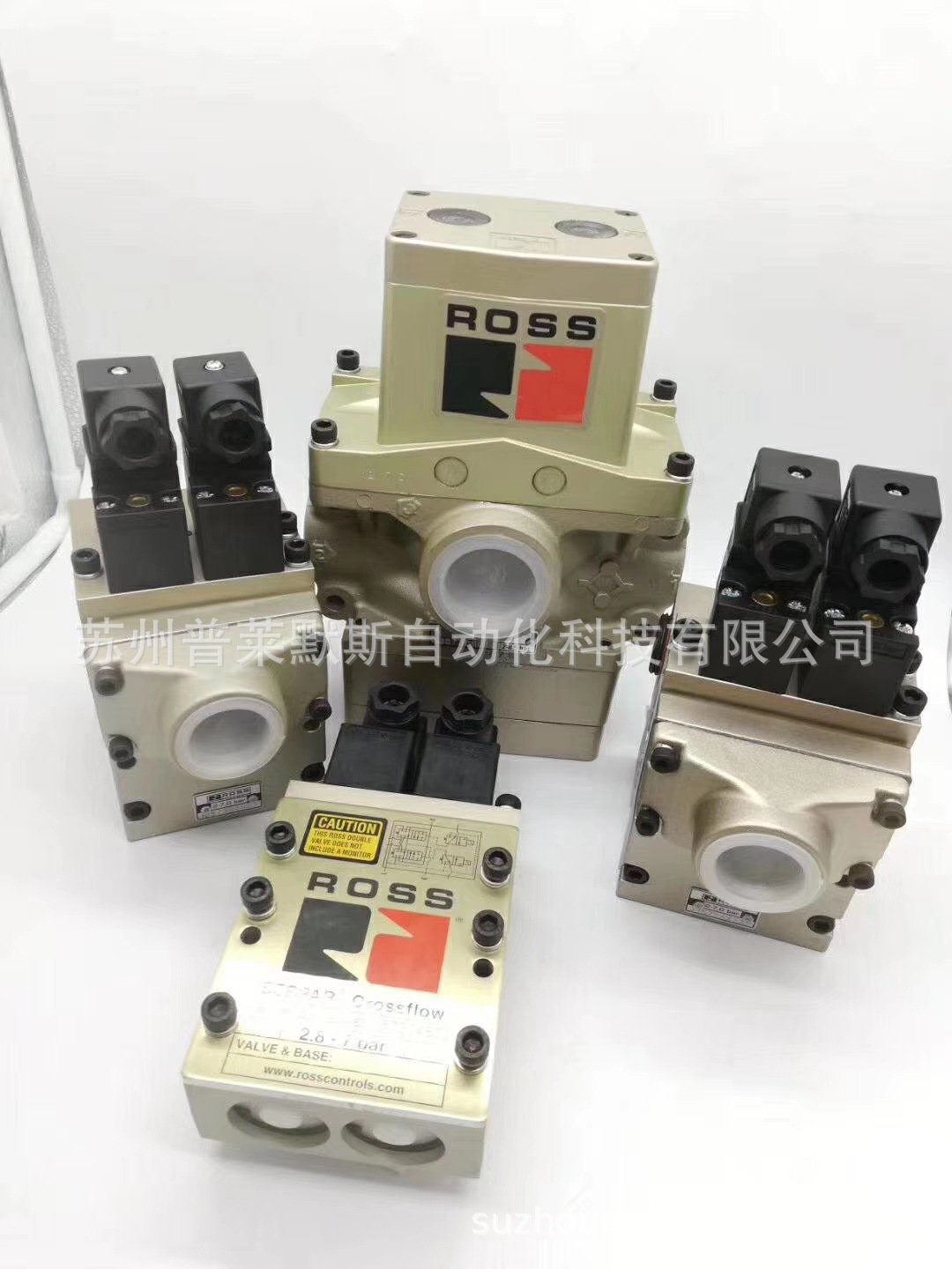 原装正品 美国卢斯气动双联阀J3573B5257 电压DC24V
