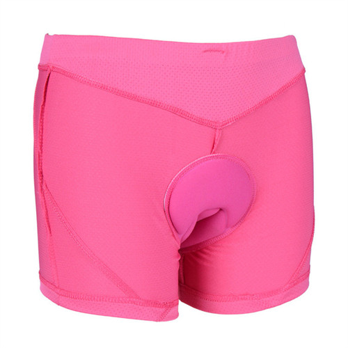 Women's Thickened Silicone Cycling Shorts Women's Cycling Pants Shock Absorbing Breathable Silicone Pad Cycling Sports Briefs
