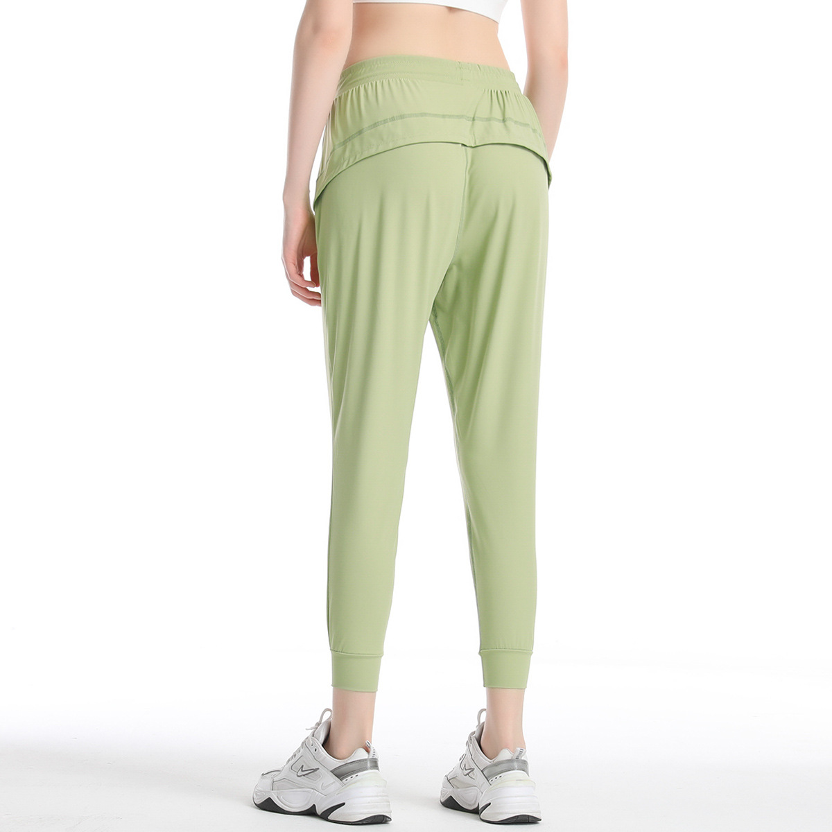 double-sided nylon fitness pants  NSLX22857