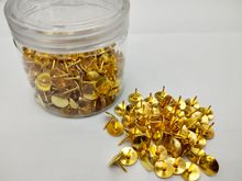 批发 金色图钉 按钉大头钉子小工字钉圆头软木板装饰钉pet桶装