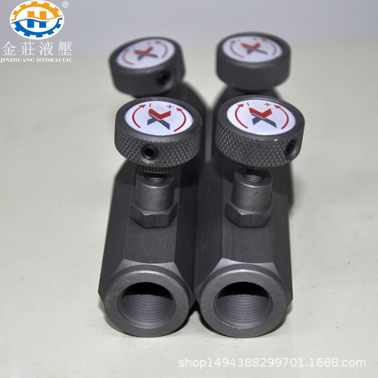 厂家直销液压配件管式控制节流阀KC-03机械大量销售调节针式