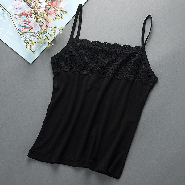 summer lace top with cups