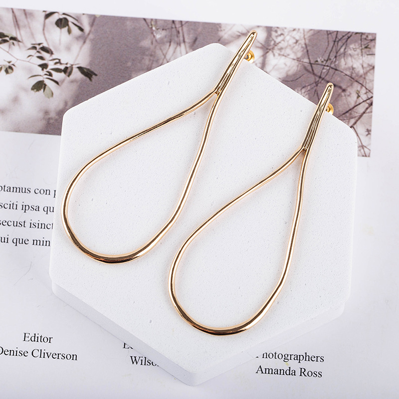 Fashion New S925 Silver Needle Hollow Long Style Original Exaggerated Earrings For Women display picture 2