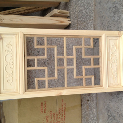 廠家直銷現貨實木花格門 廚房衛生間整套室內門仿古門窗東陽木雕