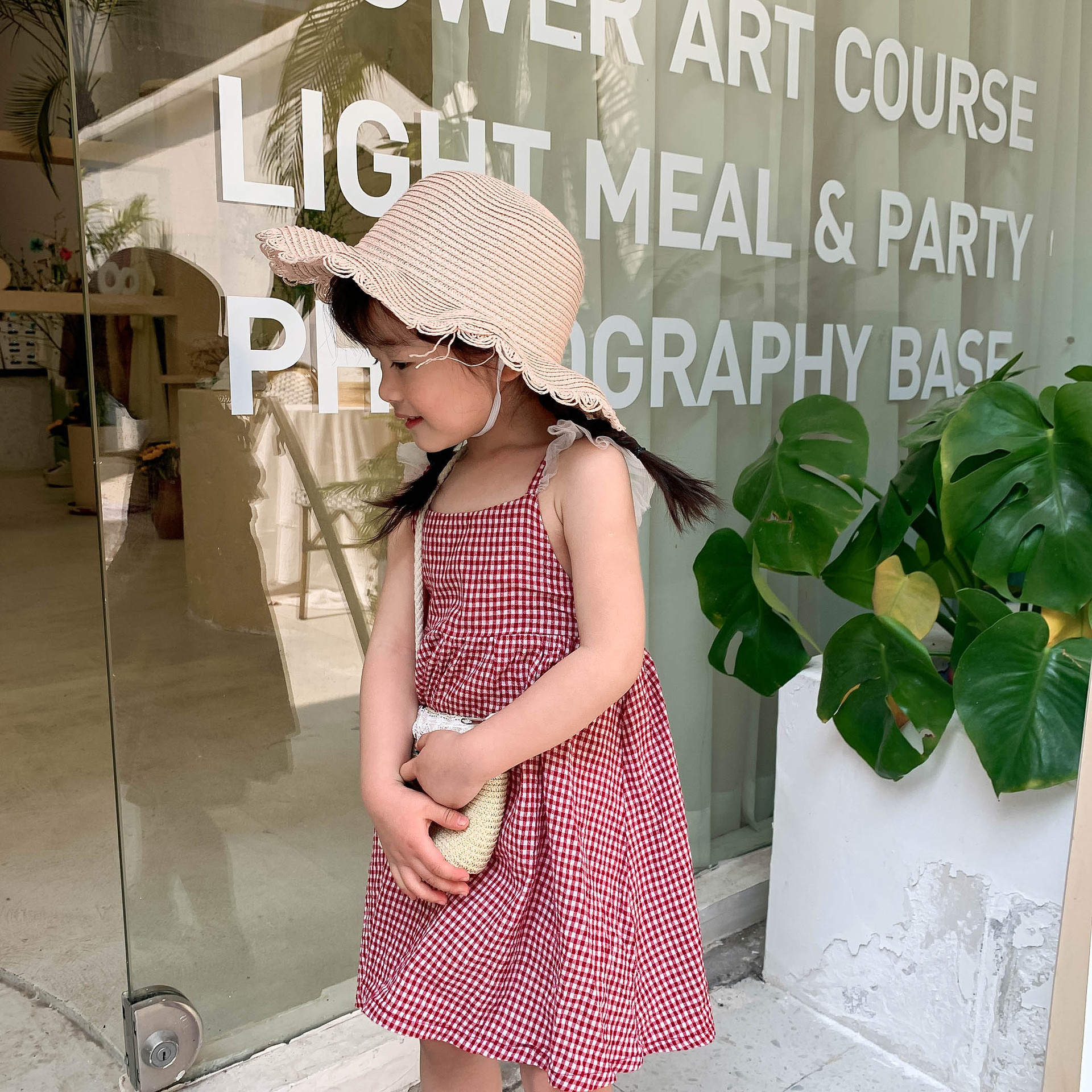 New Children's Fashion  Thin Outdoor Sunscreen Sun Hat display picture 5
