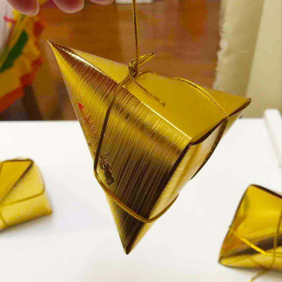 浮雕折光压纹凹凸金箔粽叶 金箔粽子包装材料 粽叶 包金粽种子