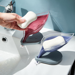 New Leaf Soap Dish No Drilling Laundry Soap Dish Suction Cup Soap Dish Bathroom Storage Manufacturer Direct Supply