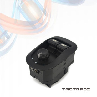 Applicable to Citroen logo 206 306 electric window switch glass lifter main control switch 6554.WA