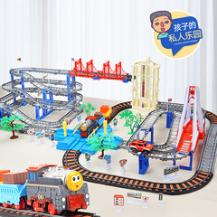 奮銘專用車配件兒童卡通高鐵軌道車小汽車電動寶寶益智玩具批