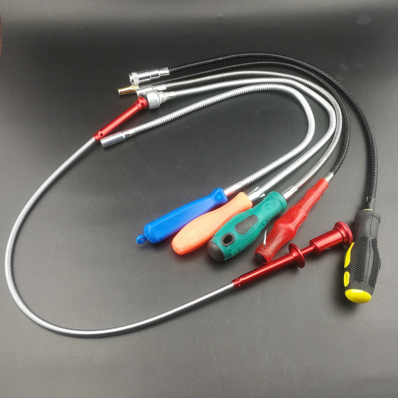 磁性捡拾器 弯曲吸力棒 柔性磁力棒铁质品捡拾器汽修工具跨境直供