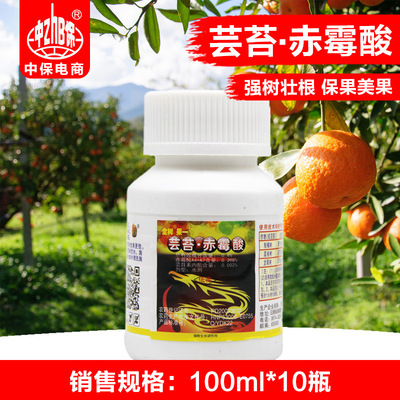 The whole world Fruit tree Brassin Gibberellic acid Increase Plant Growth Regulator 100ml*10 Bottle