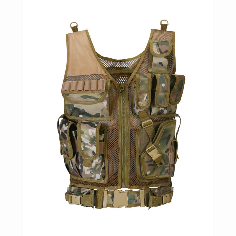 Camouflage tactical vest