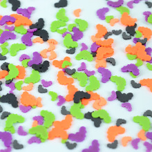 万圣节蝙蝠 蝙蝠侠 3D彩色蝙蝠软陶片史莱姆填充美甲软陶DIY手工