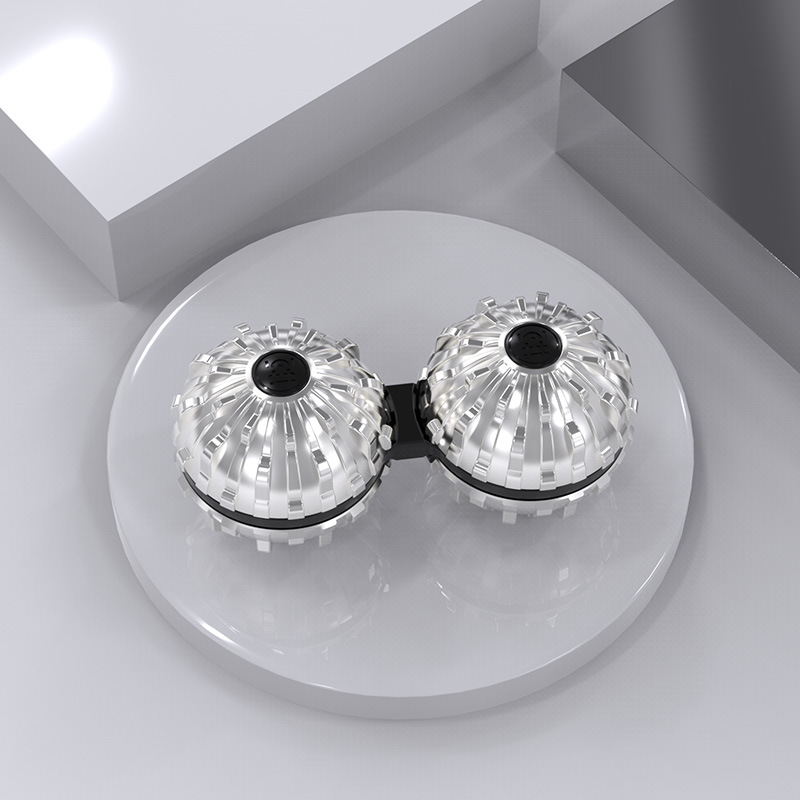 好运连连按摩球~金属系列