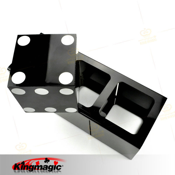 G1053 dice wearing steel plate kingmagic magic props manufacturers…