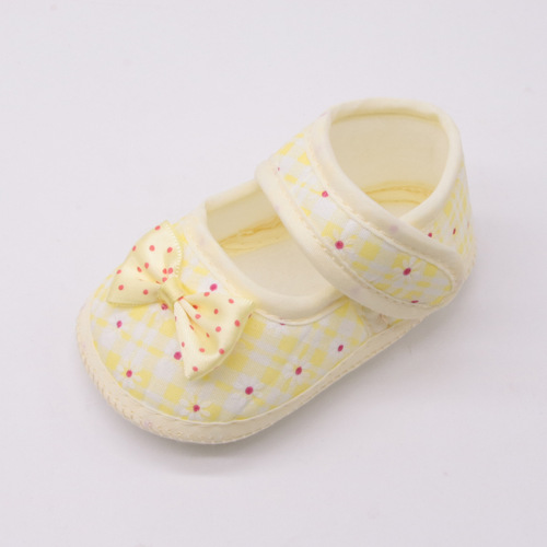 [Small Wholesale] Baby Shoes Girls Toddler Shoes Soft Sole Spring and Autumn 3-6-9-11 Months Baby Shoes Princess Shoes
