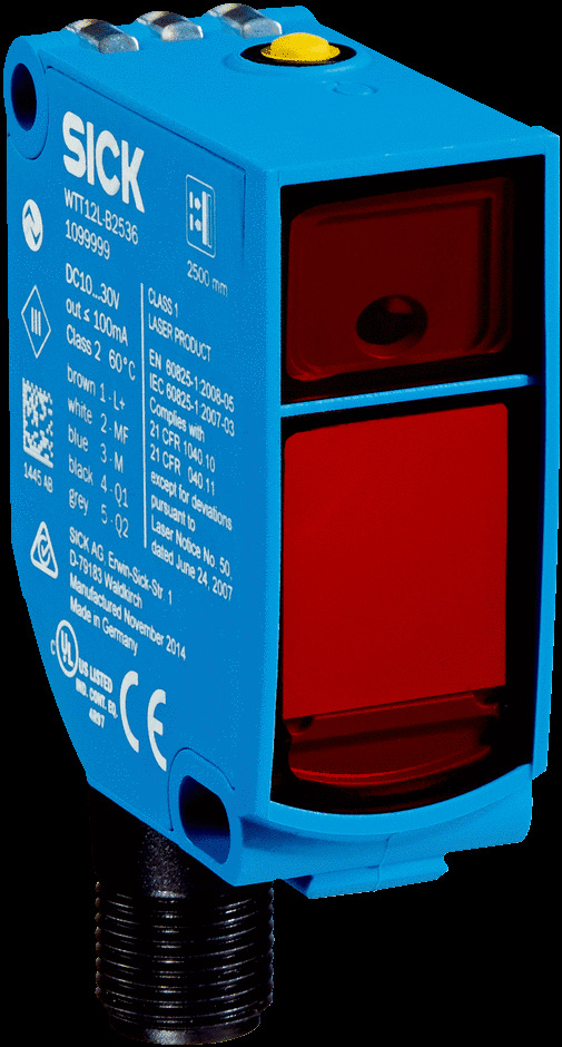 现货德国原装WTT12L-B2562 1072637 PNP,NPN M12漫反射光电传感器