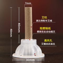 Manufacturer wholesale moxa sticks, moxa sticks, moxibustion sticks, moxa velvet sticks, moxibustion boxes, hot moxa candles, moxa sticks, 64 grains of powder column box