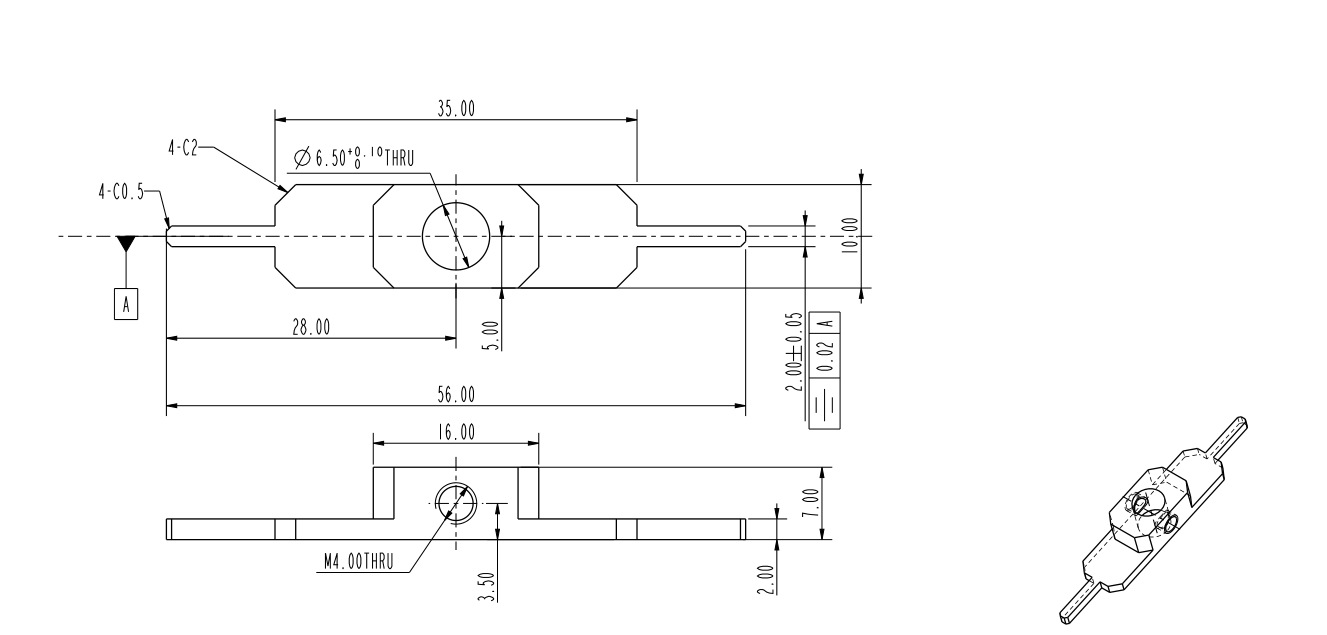 N95口罩机配件KN95口罩机配件步进马达感应片ZH-LT60-31012