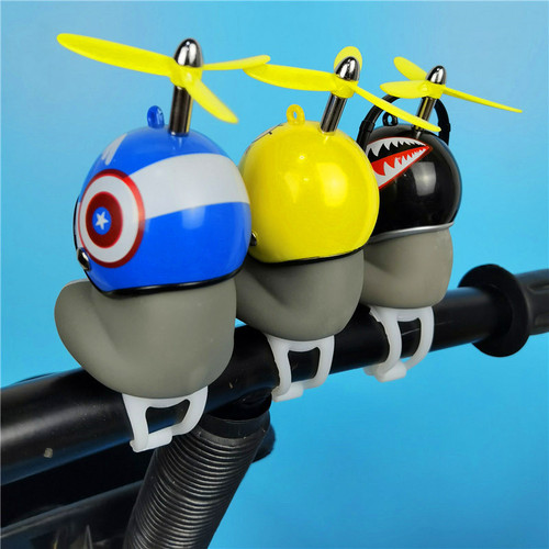 Broken Wind Duck Electric Bicycle Duck Motorcycle Little Yellow Duck Safety Horn Turbo Duck Bamboo Dragonfly Hamster