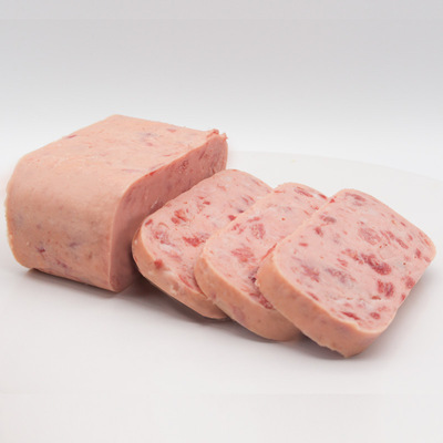 中粮梅林午餐肉罐头火锅冒菜户外野餐速食 340g/罐 新旧包装随机|ru