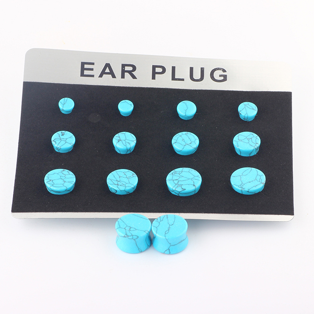 Amazon Hot Stone Auricle Ear Enlargement Piercing Jewelry Set Earrings Outlet detail image 16
