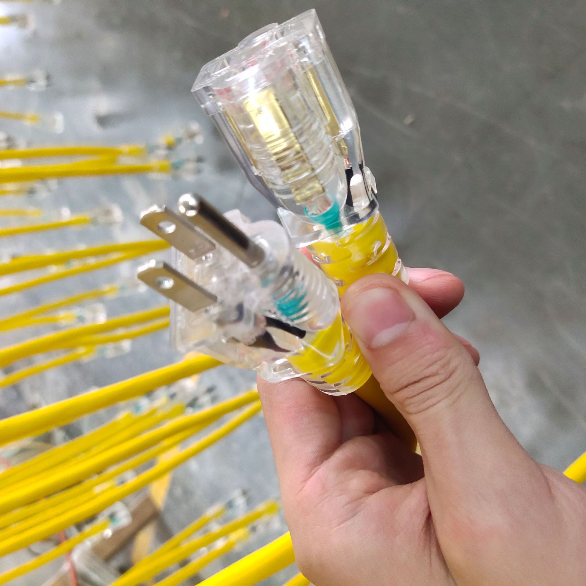 厂家直销 专业生产5-15三级电源线插头 延长线 认证齐全