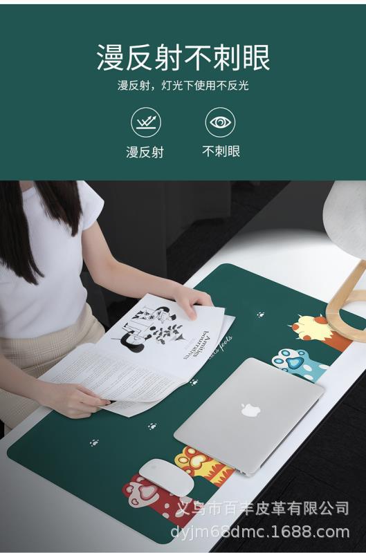 批发定制pvc数码打印餐桌垫 桌垫 电脑超大鼠标垫防水加热鼠标垫详情图9